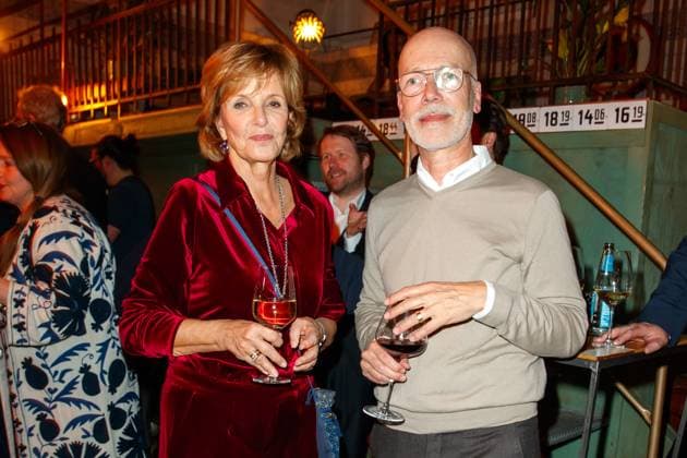 Nominees evening of the German Film Award Lola 2023 Ulrike Kriener and Jakob Claussen at the nominees evening of the German Film Award Lola 2023 in the factory 23 on 22 04 2023 in Berlin Copyright: xEventpressxKochanx