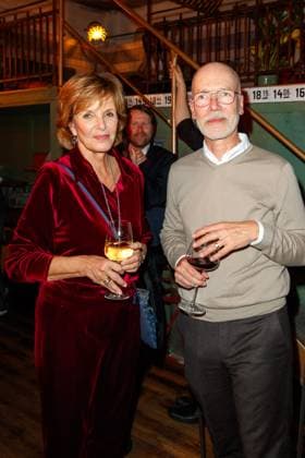 Nominees evening of the German Film Award Lola 2023 Ulrike Kriener and Jakob Claussen at the nominees evening of the German Film Award Lola 2023 in the factory 23 on 22 04 2023 in Berlin Copyright: xEventpressxKochanx