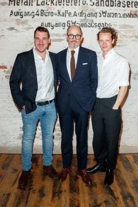 Nominees evening of the German Film Award Lola 2023 James Friend, Edward Berger and Felix Kammerer at the nominees evening of the German Film Award Lola 2023 at the Fabrik 23 on 22 04 2023 in Berlin Copyright: xEventpressxKochanx