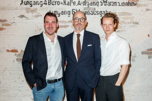 Nominees evening of the German Film Award Lola 2023 James Friend, Edward Berger and Felix Kammerer at the nominees evening of the German Film Award Lola 2023 at the Fabrik 23 on 22 04 2023 in Berlin Copyright: xEventpressxKochanx