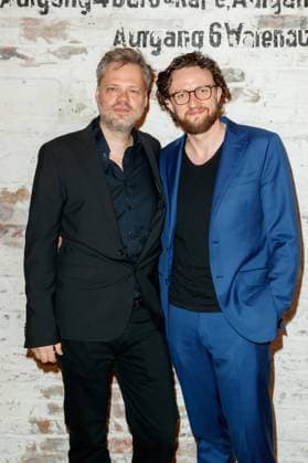 Nominees evening of the German Film Award Lola 2023 Dennis Rettkowski and Markus Frank at the nominees evening of the German Film Award Lola 2023 in the factory 23 on 22 04 2023 in Berlin Copyright: xEventpressxKochanx