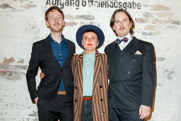 Nominees evening of the German Film Award Lola 2023 Johannes Blech, Josefine Lindner and Max Josef Schönborn at the nominees evening of the German Film Award Lola 2023 in the factory 23 on 22 04 2023 in Berlin Copyright: xEventpressxKochanx