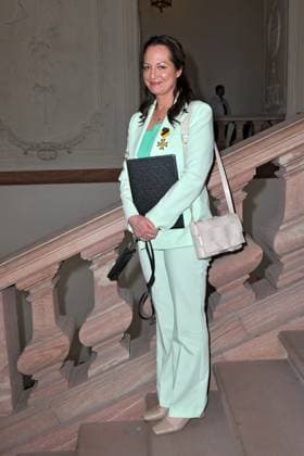 Award of the Order of Merit of the State of Baden Württemberg Natalia Wörner on the occasion of the award of the Order of Merit of the State of Baden Württemberg on 22 04 2023 in Mannheim Castle 20230422MWI64244