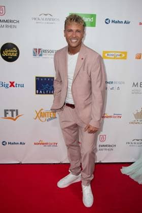 Emil KUSMIREK, red carpet, red carpet show, arrival, arrival, The Golden Sun 2023, on 22 04 2023 at Wunderland Kalkar,