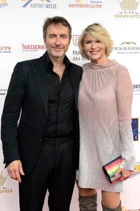 Guido Broscheit and Barbara Klein at the award ceremony of the Golden Sun 2023 during the Sonnenklar TV Gala in Wunderland Kalkar Kalkar, 22 04 2023 Foto:xF.xKernx xFuturexImage