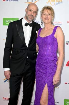 Heike Henkel with husband Paul Meier at the award ceremony of the Golden Sun 2023 during the Sonnenklar TV Gala in Wunderland Kalkar Kalkar, 22 04 2023 Foto:xF.xKernx xFuturexImage
