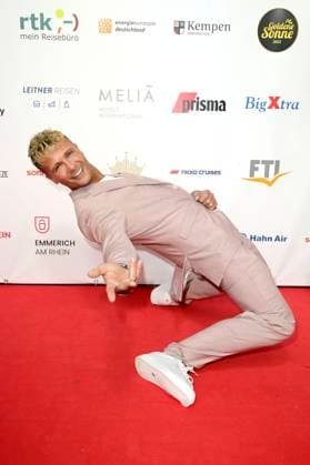 Emil Kusmirek at the award ceremony of the Golden Sun 2023 during the Sonnenklar TV Gala in Wunderland Kalkar Kalkar, 22 04 2023 Foto:xF.xKernx xFuturexImage