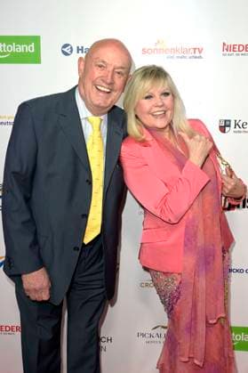 Gaby Baginsky with husband Manfred Knöpke at the award ceremony of the Golden Sun 2023 during the Sonnenklar TV Gala in Wunderland Kalkar Kalkar, 22 04 2023 Foto:xF.xKernx xFuturexImage