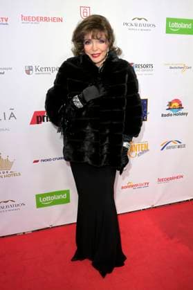 Joan Collins at the award ceremony of the Golden Sun 2023 during the Sonnenklar TV Gala in Wunderland Kalkar Kalkar, 22 04 2023 Foto:xF.xKernx xFuturexImage