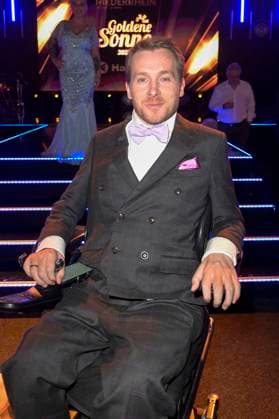 Samuel Koch at the award ceremony of the Golden Sun 2023 during the Sonnenklar TV Gala in Wunderland Kalkar Kalkar, 22 04 2023 Foto:xF.xKernx xFuturexImage