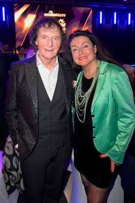 Franz Lambert with wife Christa Lambert at the award ceremony of the Golden Sun 2023 during the Sonnenklar TV Gala in Wunderland Kalkar Kalkar, 22 04 2023 Foto:xF.xKernx xFuturexImage