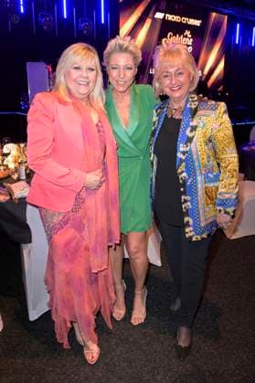 Gaby Baginsky, Alexandra Hofmann and Stefanie Simon at the award ceremony of the Golden Sun 2023 during the Sonnenklar TV Gala in Wunderland Kalkar Kalkar, 22 04 2023 Foto:xF.xKernx xFuturexImage