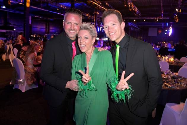 Alexandra Hofmann and Neon at the award ceremony of the Golden Sun 2023 during the Sonnenklar TV Gala in Wunderland Kalkar Kalkar, 22 04 2023 Foto:xF.xKernx xFuturexImage