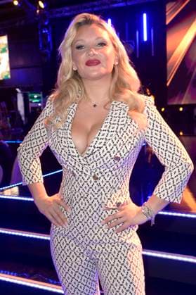 Evelyn Burdecki at the award ceremony of the Golden Sun 2023 during the Sonnenklar TV Gala in Wunderland Kalkar Kalkar, 22 04 2023 Foto:xF.xKernx xFuturexImage