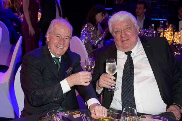 Max Schautzer and Hans Meiser at the award ceremony of the Golden Sun 2023 during the Sonnenklar TV Gala in Wunderland Kalkar Kalkar, 22 04 2023 Foto:xF.xKernx xFuturexImage