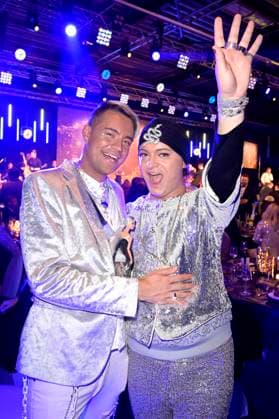 Marcell Damaschke and Julian F M Stoeckel at the award ceremony of the Golden Sun 2023 during the Sonnenklar TV Gala in Wunderland Kalkar Kalkar, 22 04 2023 Foto:xF.xKernx xFuturexImage