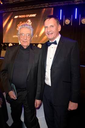 Gerhart Baum and Peter Illmann at the award ceremony of the Golden Sun 2023 during the Sonnenklar TV Gala in Wunderland Kalkar Kalkar, 22 04 2023 Foto:xF.xKernx xFuturexImage