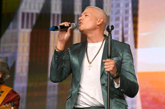 Dante Thomas at the award ceremony of the Golden Sun 2023 during the Sonnenklar TV Gala in Wunderland Kalkar Kalkar, 22 04 2023 Foto:xF.xKernx xFuturexImage