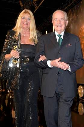 Marlene Charell and Max Schautzer at the award ceremony of the Golden Sun 2023 during the Sonnenklar TV Gala in Wunderland Kalkar Kalkar, 22 04 2023 Foto:xF.xKernx xFuturexImage