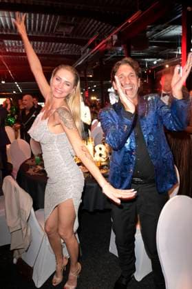 Natascha Jasmin Beil and Falk Willy Wild at the award ceremony of the Golden Sun 2023 during the Sonnenklar TV Gala in Wunderland Kalkar Kalkar, 22 04 2023 Foto:xF.xKernx xFuturexImage