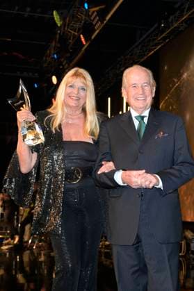 Marlene Charell and Max Schautzer at the award ceremony of the Golden Sun 2023 during the Sonnenklar TV Gala in Wunderland Kalkar Kalkar, 22 04 2023 Foto:xF.xKernx xFuturexImage