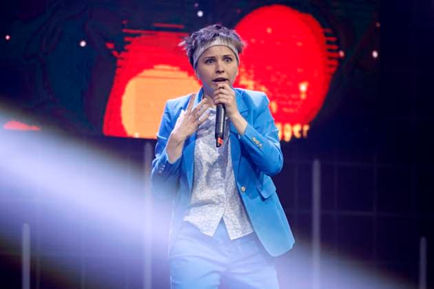 Musician and comedian Coremy at the Golden Bloggers 2023 election at Rudas Club Düsseldorf, 24 04 2023 NRW Germany. Copyright: xChristophxHardtx