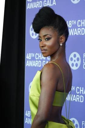 April 24, 2023, New York, NY, USA: JAYME LAWSON attends the 48th Chaplin Award Gala honoring Viola Davis, presented by Film at Lincoln Center,.Alice Tully Hall, Lincoln Center, NYCApril 24, 2023 .New York City..April 24, 2023. New York USA - ZUMAms4_ 20230424_zaf_ms4_021 Copyright: xSoniaxMoskowitzxGordonx