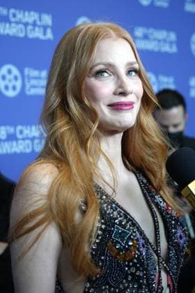 April 24, 2023, New York, NY, USA: JESSICA CHASTAIN attends the 48th Chaplin Award Gala honoring Viola Davis, presented by Film at Lincoln Center,.Alice Tully Hall, Lincoln Center, NYCApril 24, 2023 .New York City..April 24, 2023. New York USA - ZUMAms4_ 20230424_zaf_ms4_023 Copyright: xSoniaxMoskowitzxGordonx