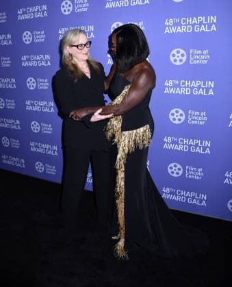 April 24, 2023, New York, New York, USA: Meryl Streep and Viola Davis attend the 48th Chaplin Award Honoring Viola Davis at Lincoln Centers Alice Tully Hall in New York. New York USA - ZUMAp281 20230424_zea_p281_045 Copyright: xPhotoxImagexPressx
