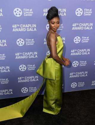 NY: 48th Chaplin Award Gala Honoring Viola Davis Jayme Lawson wearing dress by Prada attends the 48th Chaplin Award Gala honoring Viola Davis at Alice Tully Hall New York New York United States Copyright: LevxRadin
