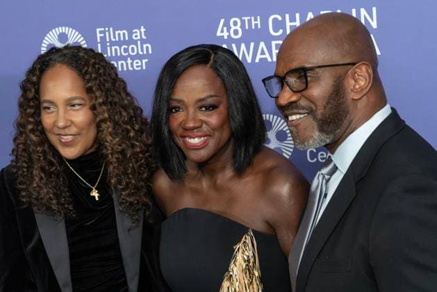NY: 48th Chaplin Award Gala Honoring Viola Davis Gina Prince-Bythewood, Viola Davis, Julius Tennon attend the 48th Chaplin Award Gala honoring Viola Davis at Alice Tully Hall New York New York United States Copyright: LevxRadin