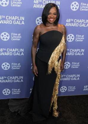 NY: 48th Chaplin Award Gala Honoring Viola Davis Viola Davis wearing dress by Jason Wu attends the 48th Chaplin Award Gala honoring Viola Davis at Alice Tully Hall New York New York United States Copyright: LevxRadin