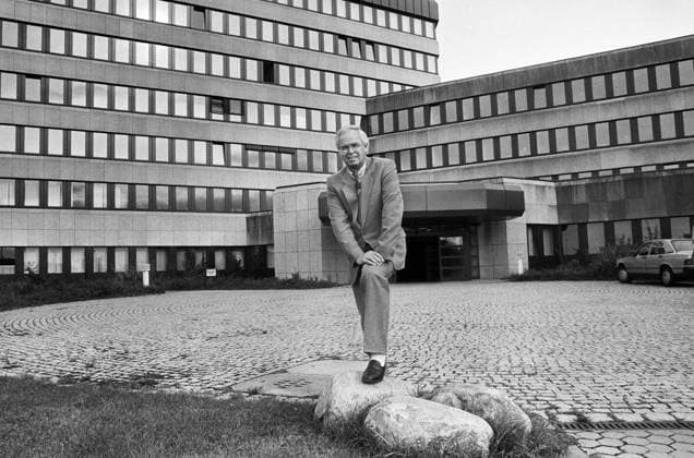Deutschland, Koeln, 31.08.1992 Archiv.: 36-18-12 Praesident Bundesverfassungsschutz Foto: Dr. Eckhard Werthebach Praesident Bundesverfassungsschutz *** Germany, Cologne, 31 08 1992 Archive 36 18 12 President Federal Office for the Protection of the Constitution Photo Dr Eckhard Werthebach President Federal Office for the Protection of the Constitution