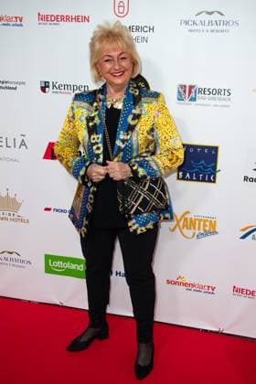 Stephanie Stefanie SIMON, red carpet, red carpet show, arrival, arrival, The Golden Sun 2023, on 22 04 2023 at Wunderland Kalkar,