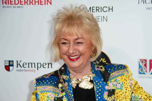 Stephanie Stefanie SIMON, red carpet, red carpet show, arrival, arrival, The Golden Sun 2023, on 22 04 2023 at Wunderland Kalkar,