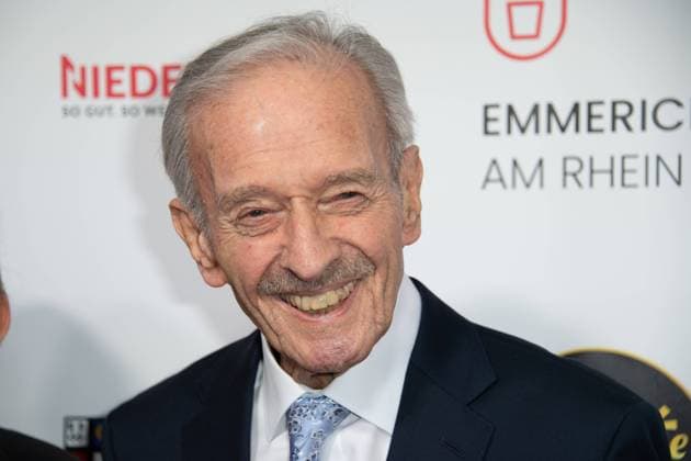 Horst NAUMANN, actor, red carpet, red carpet show, arrival, arrival, The Golden Sun 2023, on 22 04 2023 at Wunderland Kalkar,