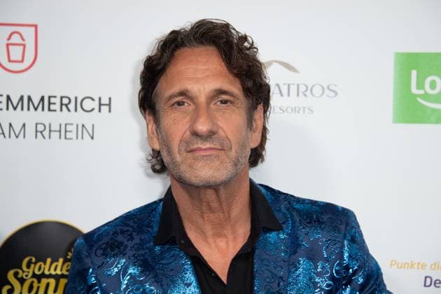 Falk Willy WILD, actor, red carpet, red carpet show, arrival, arrival, The Golden Sun 2023, on 22 04 2023 at Wunderland Kalkar,
