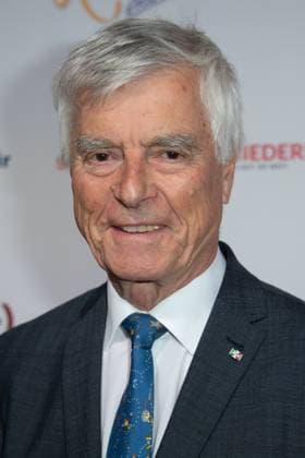 Ulf MERBOLD, astronaut, red carpet, red carpet show, arrival, arrival, The Golden Sun 2023, on 22 04 2023 in Wunderland Kalkar,