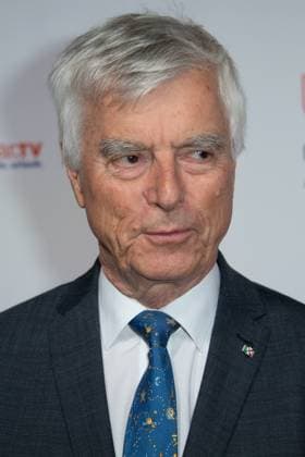 Ulf MERBOLD, astronaut, red carpet, red carpet show, arrival, arrival, The Golden Sun 2023, on 22 04 2023 in Wunderland Kalkar,