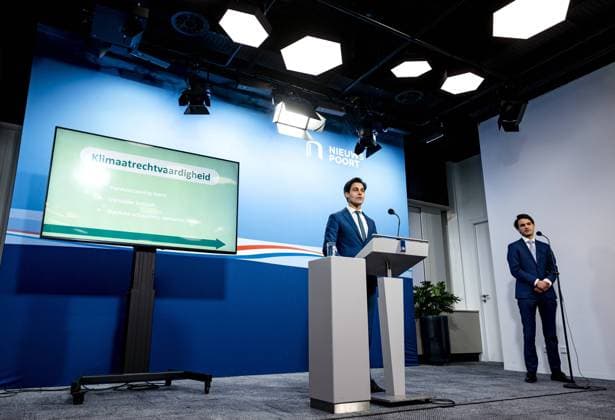 THE HAGUE - Rob Jetten, Minister for Climate and Energy, gives a press conference about the climate plans. A parliamentary debate showed that the coalition parties are divided among themselves about additional climate measures that are necessary to achieve the target for reducing CO2 emissions from the coalition agreement. ANP SEM VAN DER WAL netherlands out - belgium out  Copyright: xx x467910925x originalFilename: 467910925.jpg