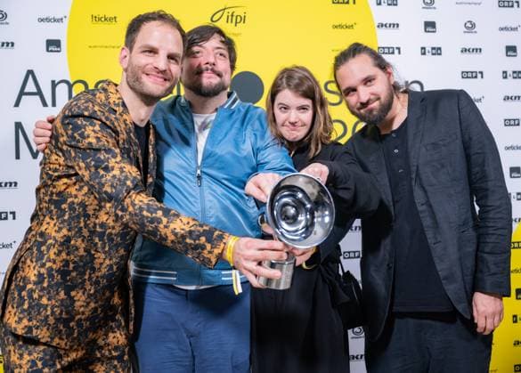 RECORD DATE NOT STATED 20230428 Amadeus Austrian Music Awards 2023 WIEN, OESTERREICH - 28. APRIL: bei seiner Ankunft am Redcarpet anlaesslich der Verleihung des Amadeus Austria Music Awards 2023 vor dem Wiener Volkstheater am 28. April 2023 in Wien, Oesterreich. 230429_SEPA_17_035 Copyright: xIsabellexOuvrardx SEPAxMedia