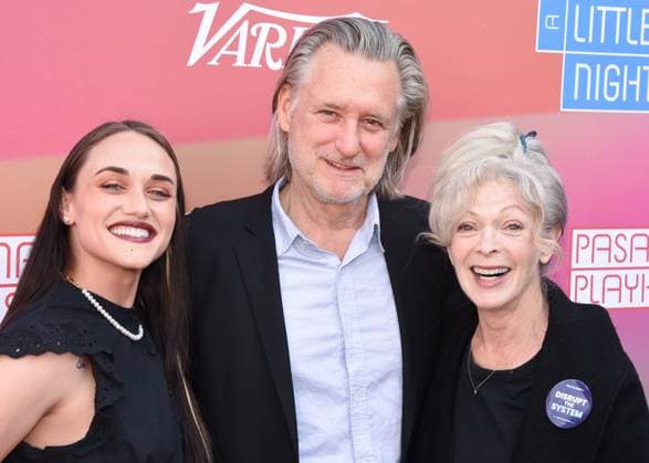 30 April 2023 - Pasadena, California - Alice Kremelberg, Bill Pullman and Frances Fisher. Pasadena Playhouse Presents Opening Night Performance Of A Little Night Music at Pasadena Playhouse. Pasadena USA - ZUMAa123 20230430_zaa_a123_062 Copyright: xBillyxBennightx