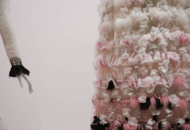 Fashion is on display at the Karl Lagerfeld: A Line of Beauty press preview on the morning before The Met Gala at The Metropolitan Museum of Art in New York City on Monday, May 1, 2023.  NYP202305019022 JOHNxANGELILLO
