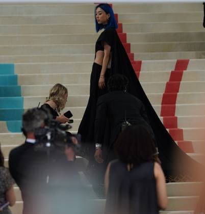RECORD DATE NOT STATED MET GALA 2023 (KARL LAGERFELD, In Line of Beauty) (NEW) MET GALA 2023 (KARL LAGERFELD, In Line of Beauty). May 01, 2023, New York, USA: The Met Gala was held in New York City, with theme of Karl Lagerfeld (In Line of Beauty). He was also honored because of his contributions in the field of fashion, like the well - known brands- Chloe, Fendi, Balmain, Patou and Chanel. And as expected the Met Gala 2023 was successfully attended by famous personalities in the society. Credit: Jorge Estrellado Thenews2 MET GALA 2023 (KARL LAGERFELD, In Line of Beauty) Copyright: xJorgexEstrelladox