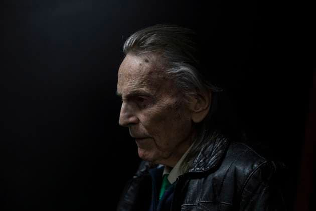 March 17, 2022, Toronto, ON, Canada: Gordon Lightfoot poses for a photo at The Eglinton Grand in Toronto on March 17, 2022. Toronto Canada  - ZUMAc35_ 20220317_zaf_c35_182 Copyright: xChrisxYoungx