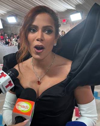 Brazilian singer Anitta speaks to the media during the Met Gala 2023, in New York, USA, 01 May 2023. Met Gala in New York !ACHTUNG: NUR REDAKTIONELLE NUTZUNG!  Copyright: xOctavioxGuzmánx AME6118 20230502-0c472ef1dabe39656b6b8f93aecc00ab019fe452