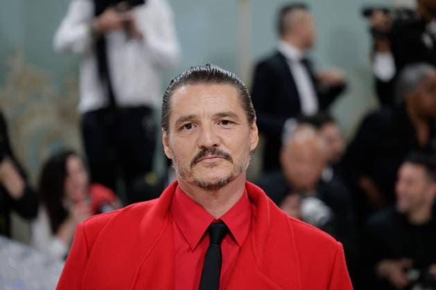 Pedro Pascal arrives on the red carpet for The Met Gala at The Metropolitan Museum of Art celebrating the opening of Karl Lagerfeld: A Line of Beauty in New York City on Monday, May 1, 2023.  NYP202305015042 JOHNxANGELILLO