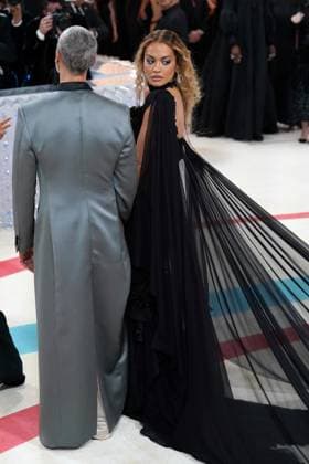 Taika Waititi, Rita Ora at arrivals for Karl Lagerfeld: A Line of Beauty - The Costume Institute Met Gala - Part 1, The Metropolitan Museum of Art, New York, NY May 1, 2023. Photo By: Kristin Callahan Everett Collection at arrivals for Karl Lagerfeld: A Line of Beauty - The Costume Institute Met Gala - Part 1, The Metropolitan Museum of Art, New York, NY May 1, 2023. Photo By: Kristin Callahan Everett Collection PUBLICATIONXNOTxINxCANxCHNxFRAxITAxJPNxNORxPOLxRUSxESPxUKxUSA