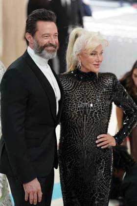 Hugh Jackman, Deborra-Lee Furness at arrivals for Karl Lagerfeld: A Line of Beauty - The Costume Institute Met Gala - Part 2, The Metropolitan Museum of Art, New York, NY May 1, 2023. Photo By: Kristin Callahan Everett Collection at arrivals for Karl Lagerfeld: A Line of Beauty - The Costume Institute Met Gala - Part 2, The Metropolitan Museum of Art, New York, NY May 1, 2023. Photo By: Kristin Callahan Everett Collection PUBLICATIONXNOTxINxCANxCHNxFRAxITAxJPNxNORxPOLxRUSxESPxUKxUSA