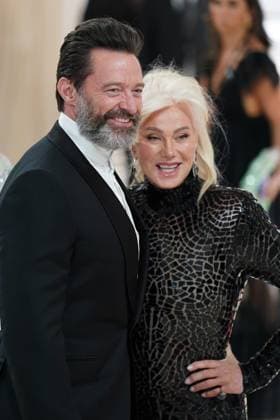 Hugh Jackman, Deborra-Lee Furness at arrivals for Karl Lagerfeld: A Line of Beauty - The Costume Institute Met Gala - Part 2, The Metropolitan Museum of Art, New York, NY May 1, 2023. Photo By: Kristin Callahan Everett Collection at arrivals for Karl Lagerfeld: A Line of Beauty - The Costume Institute Met Gala - Part 2, The Metropolitan Museum of Art, New York, NY May 1, 2023. Photo By: Kristin Callahan Everett Collection PUBLICATIONXNOTxINxCANxCHNxFRAxITAxJPNxNORxPOLxRUSxESPxUKxUSA